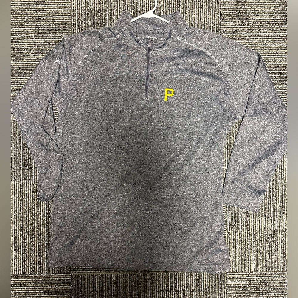 Men’s XXL 1/4 zip Pittsburgh Pirates top